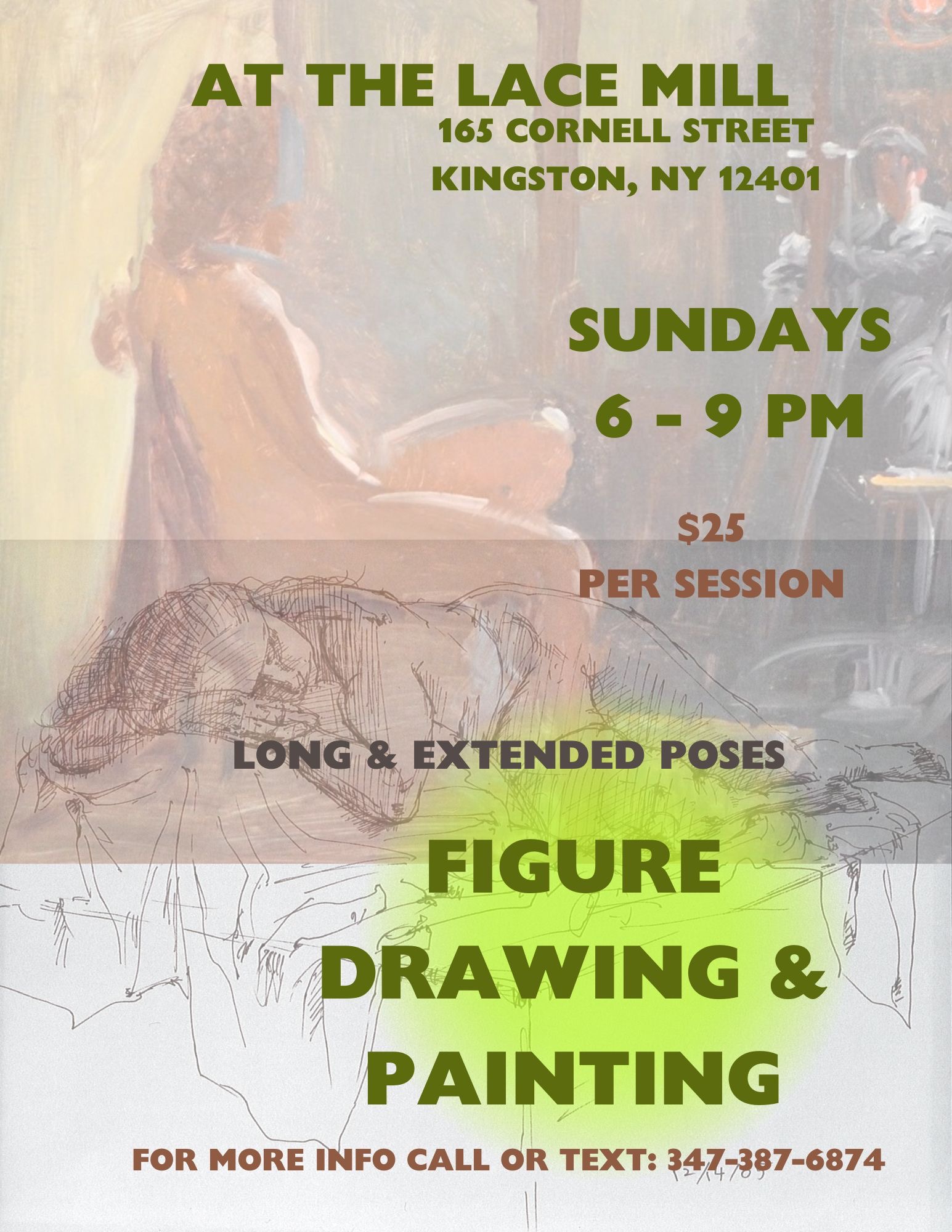 Figure Drawing Sundays!